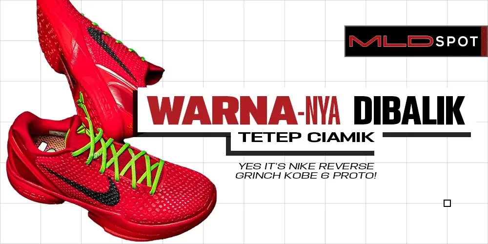 Ada yang Baru dari Sneaker Reverse Grinch Kobe 6 Proto!